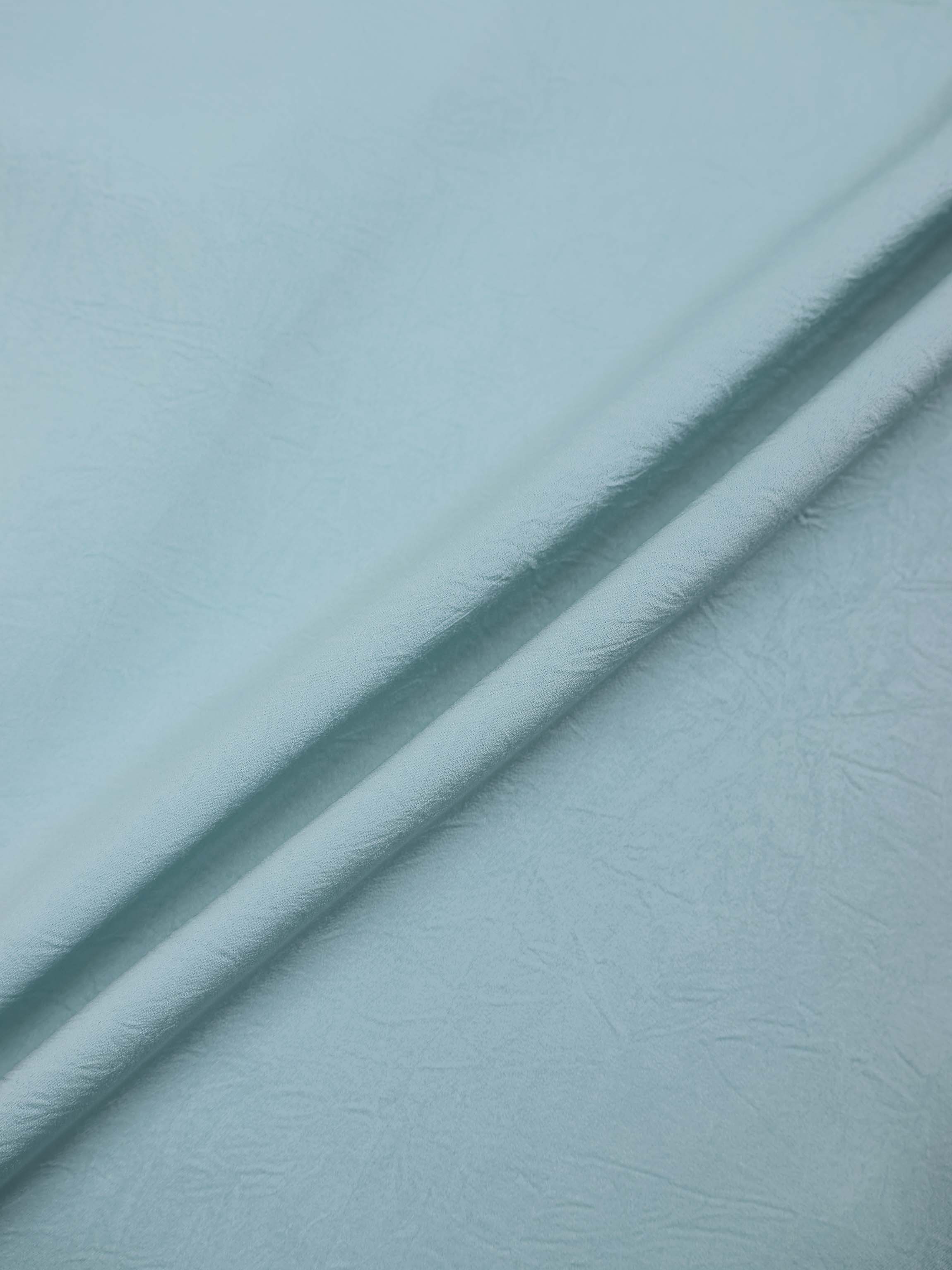 Fringe Bow Blouse-Light Blue