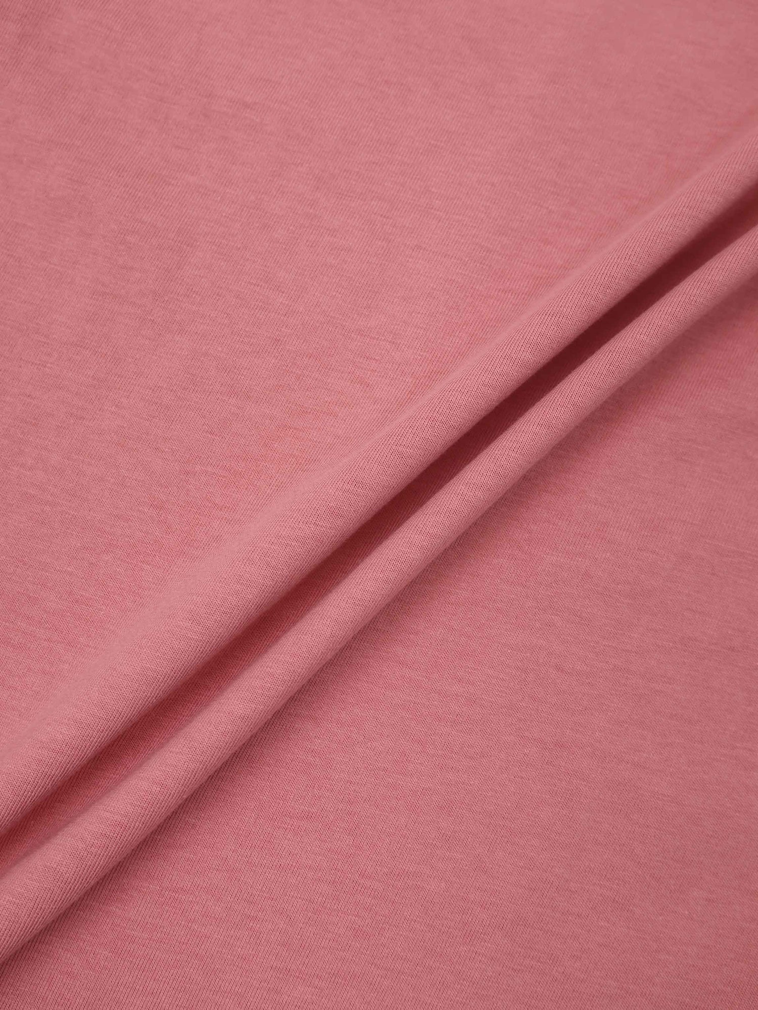 Center Seam High V Tee-Raspberry Pink