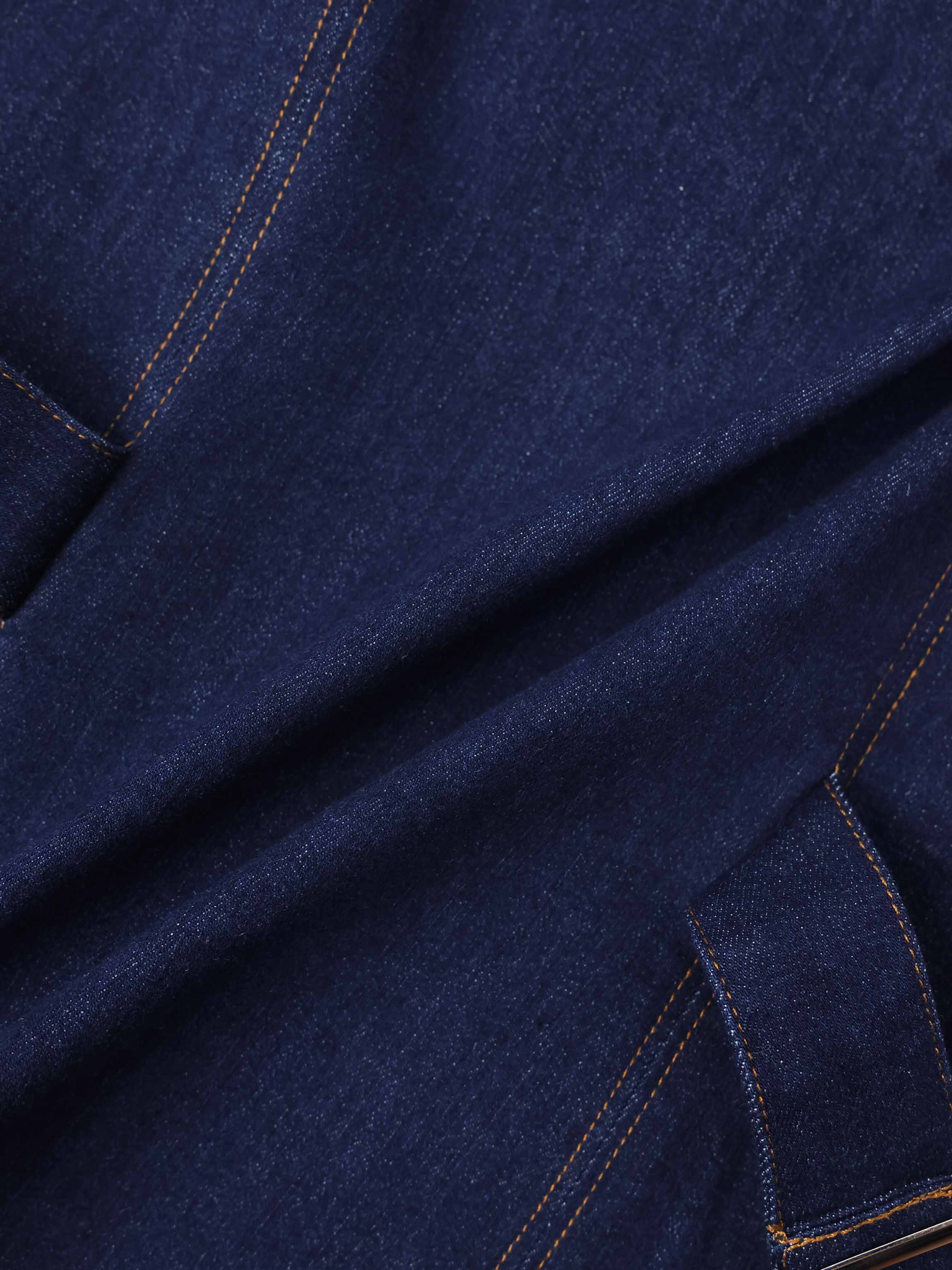 Denim Vest - Dark Blue