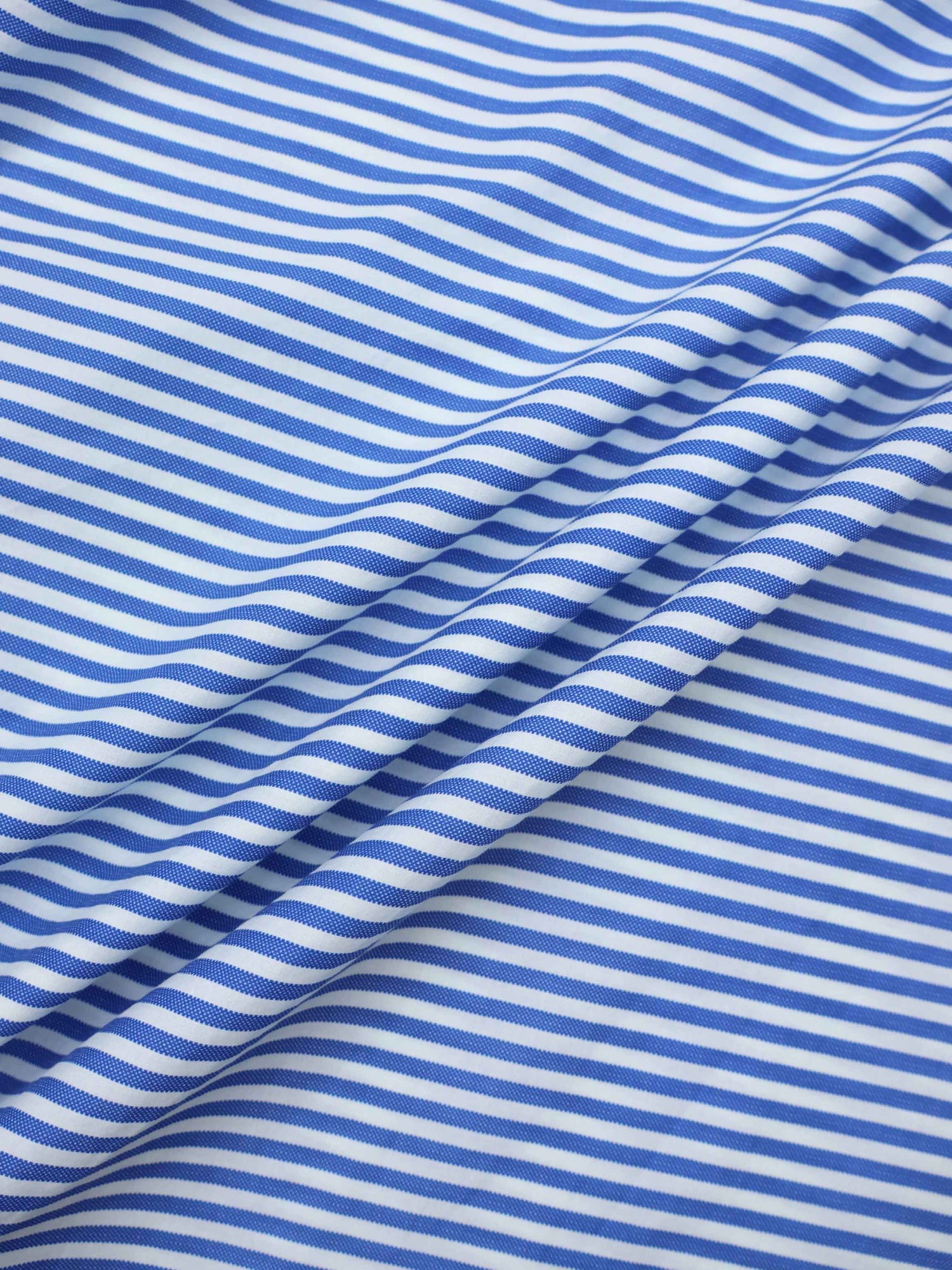 Ruched Knot Dress-Blue/White Stripe