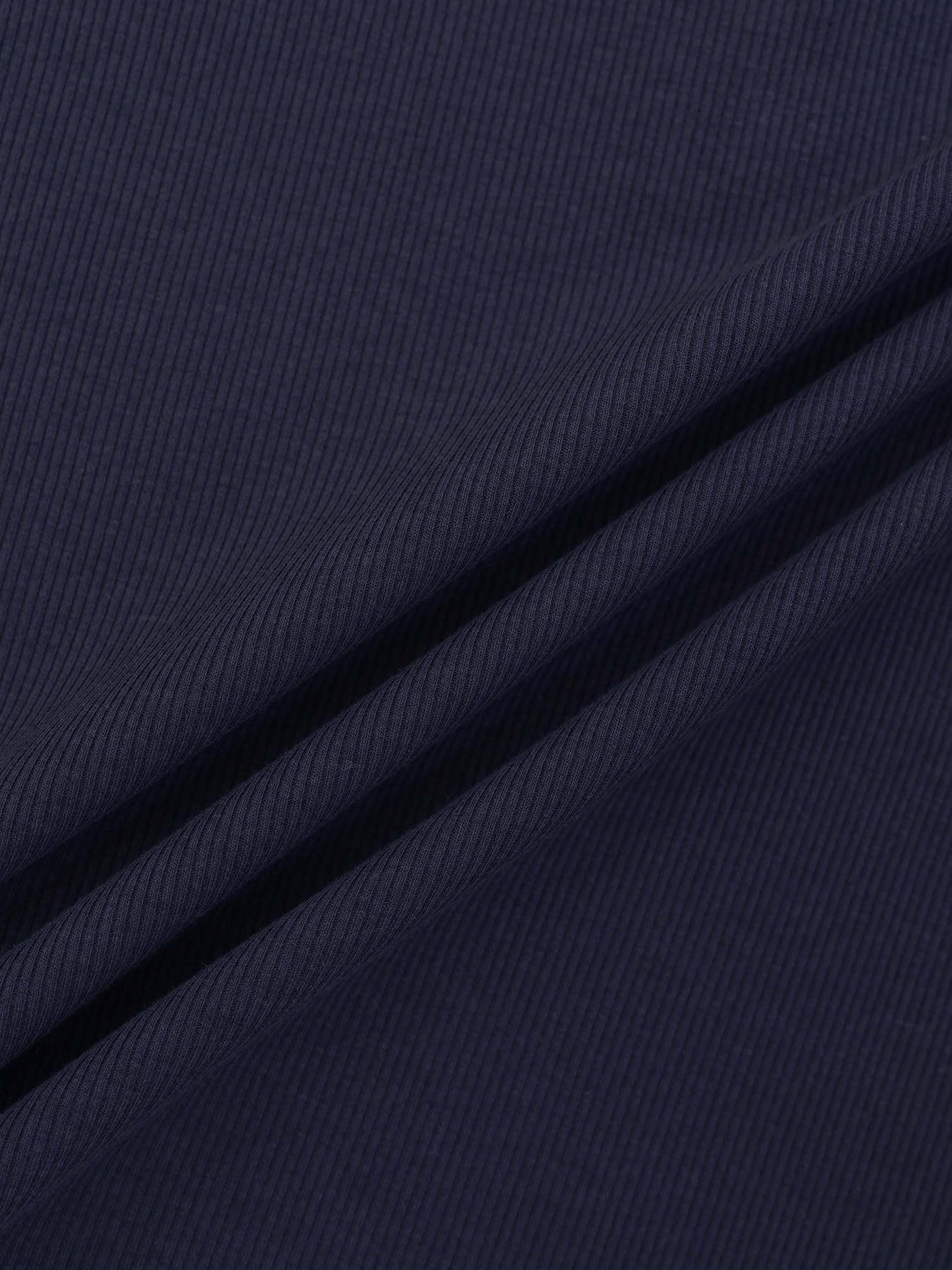 White Collar Polo-Navy