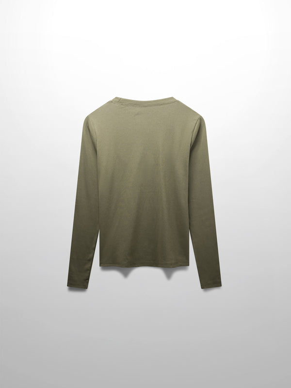 CLASSIC TEE LONG SLEEVE-ARMY GREEN