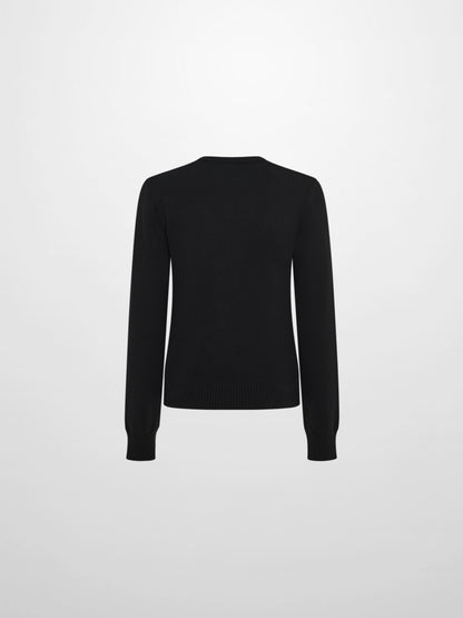 Motif Sweater - Center Floral