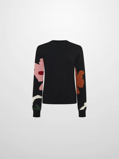 Motif Sweater - Scattered Floral