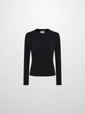 Cable Knit Sweater - Black