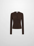 Silk Knit Ribbed Cardigan 20