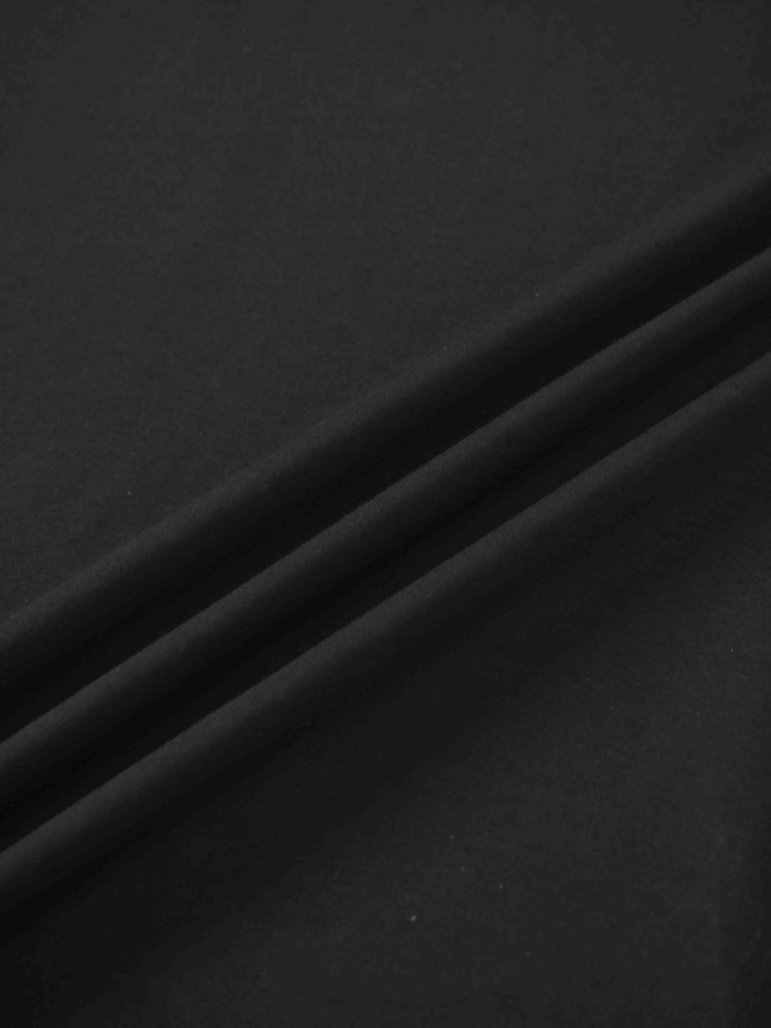 Cropped Boxy Tee-Black