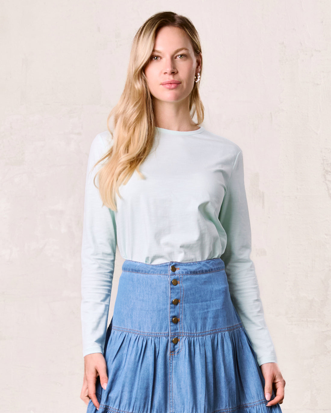 CLASSIC TEE LONG SLEEVE-MINT