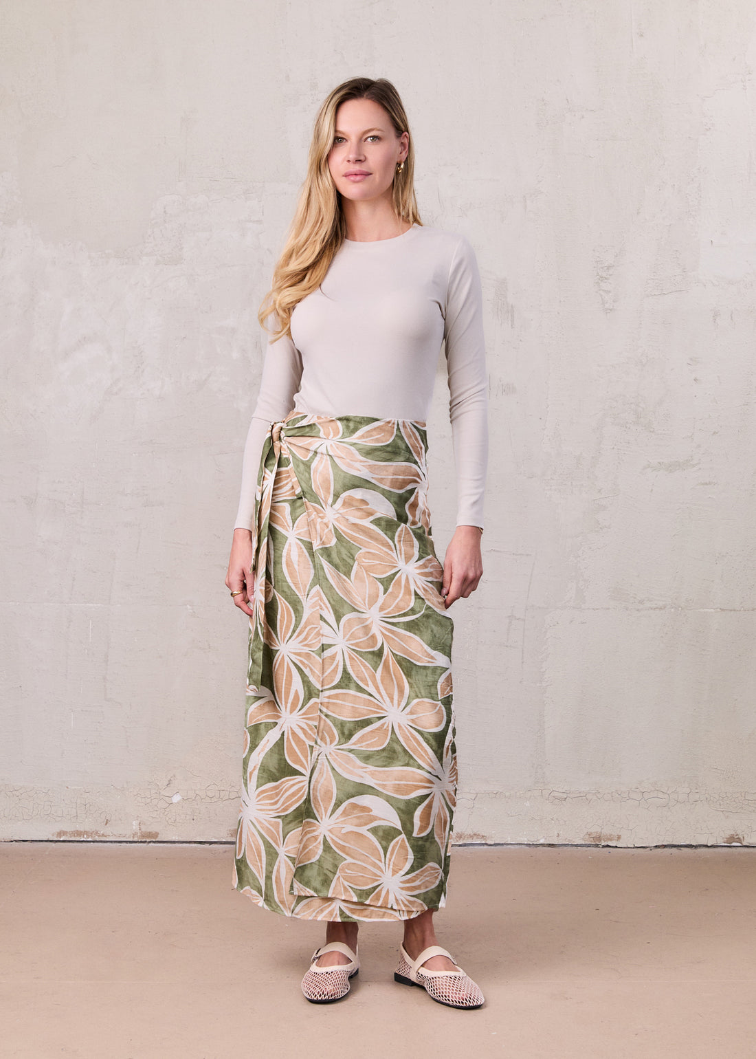 CLASSIC TEE LONG SLEEVE-BONE