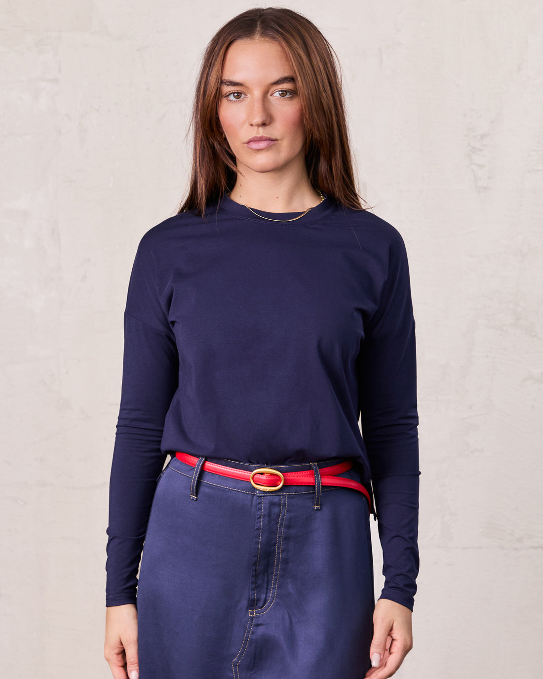 CLASSIC TEE LONG SLEEVE-DARK NAVY