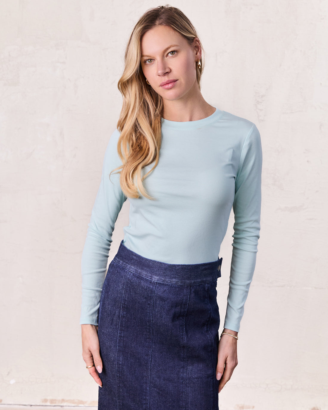 CLASSIC TEE LONG SLEEVE-MINT