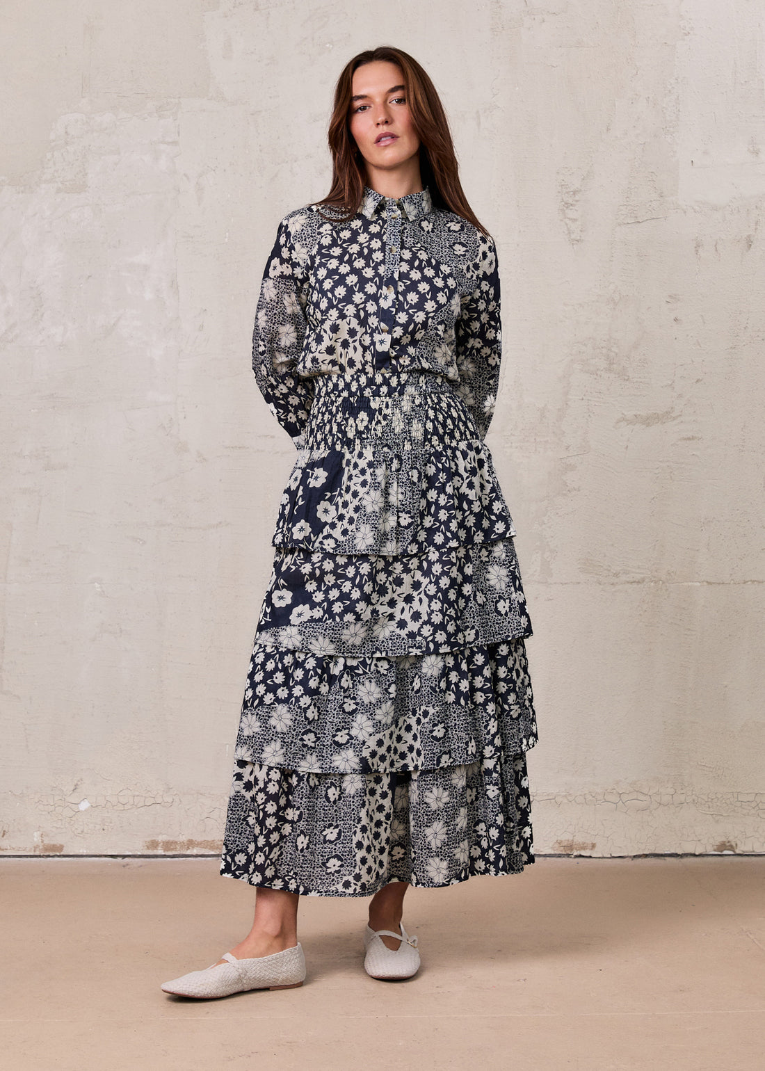 Blouse-Kaleidoscope Floral