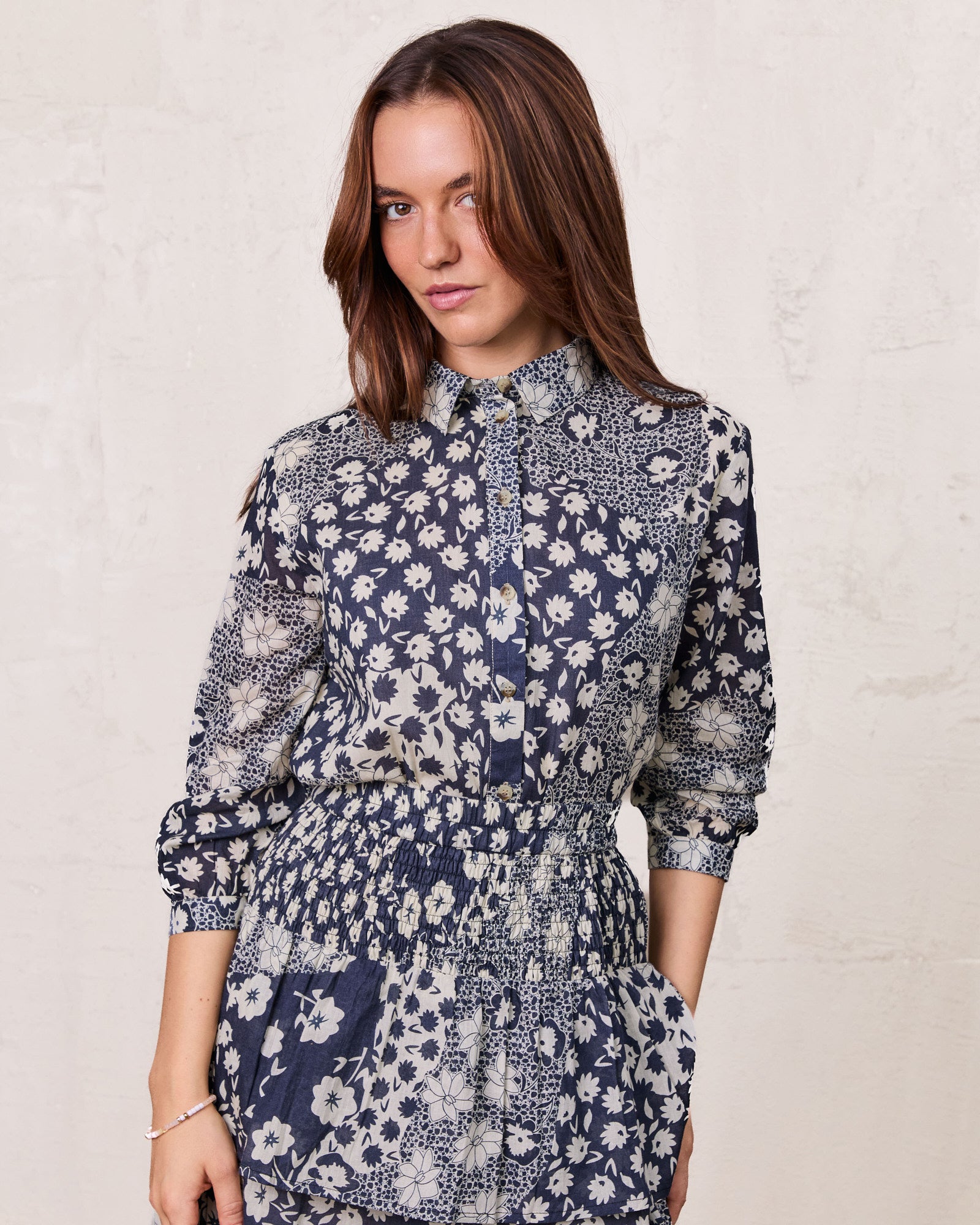 Blouse-Kaleidoscope Floral