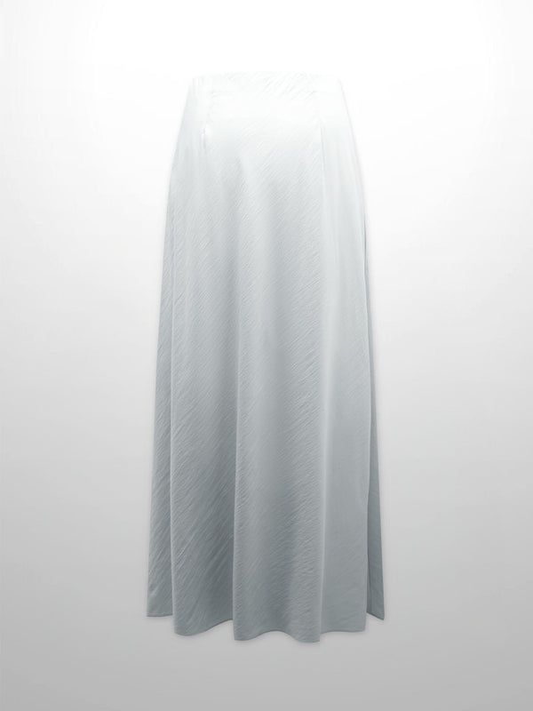 Crinkle Skirt 37"-Grey