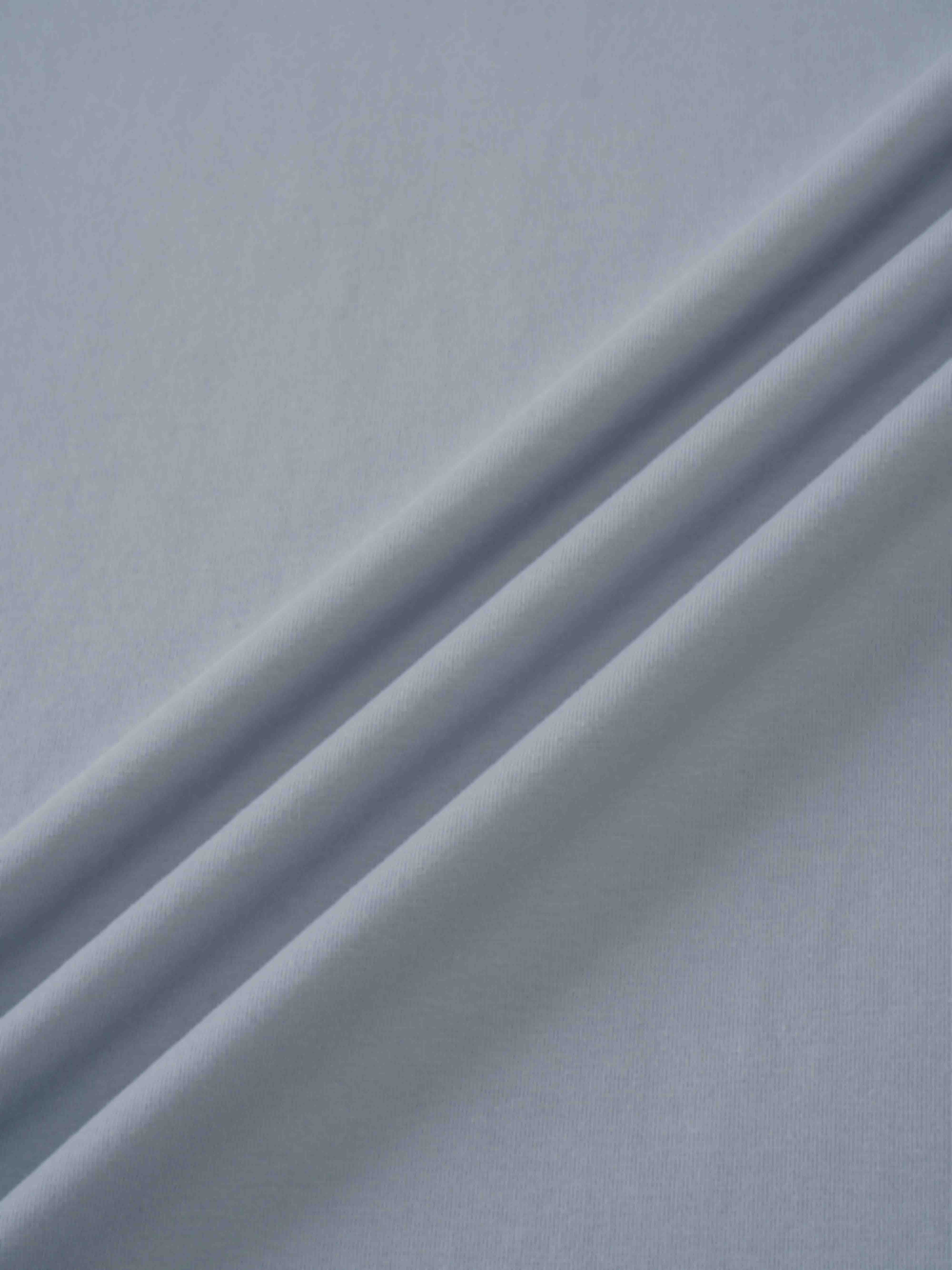 Cropped Boxy Tee-Light Blue