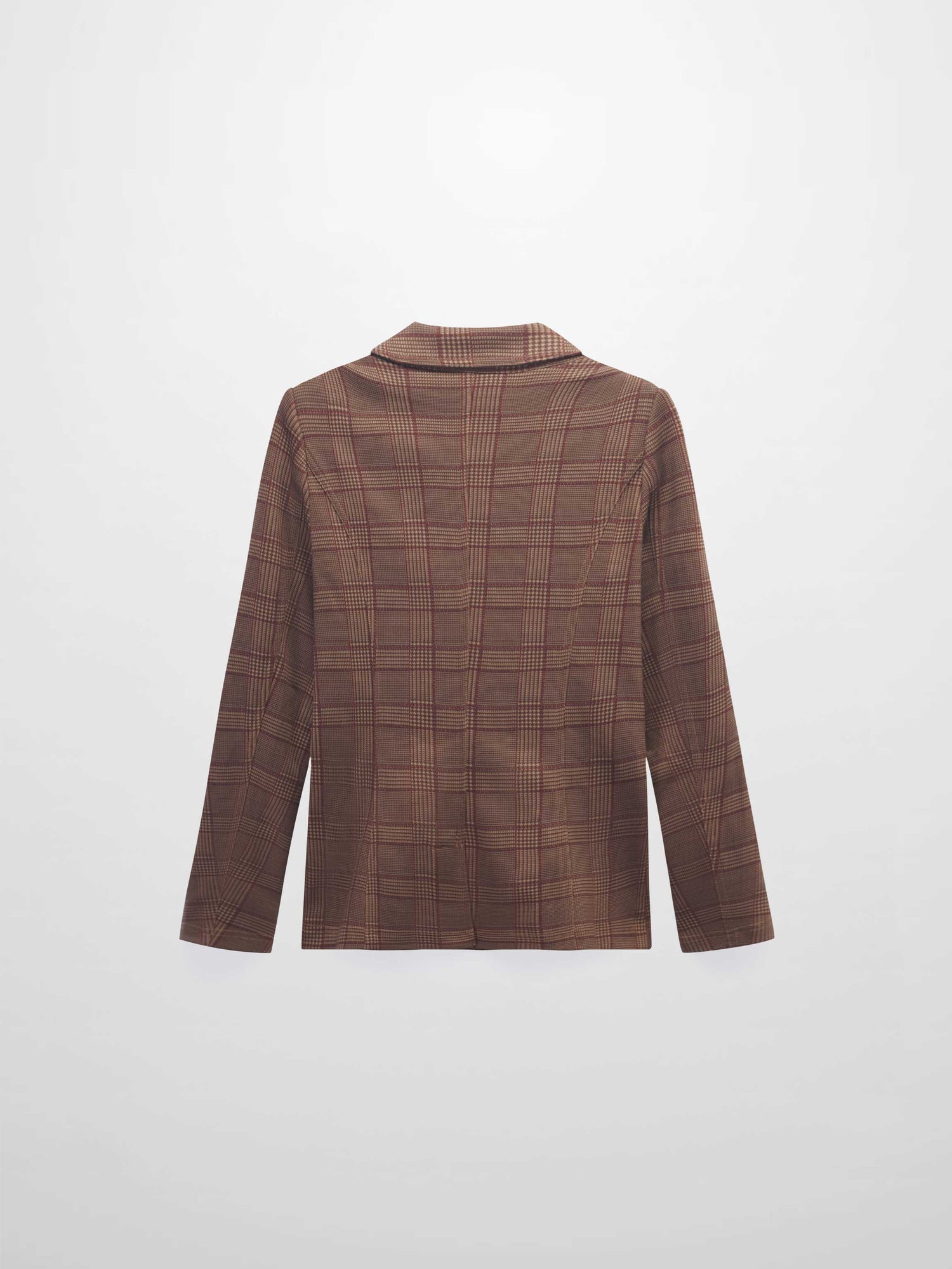 Blazer-Brown Plaid