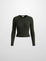 LIGHTWEIGHTRIBBED CARDIGAN GREEN 519