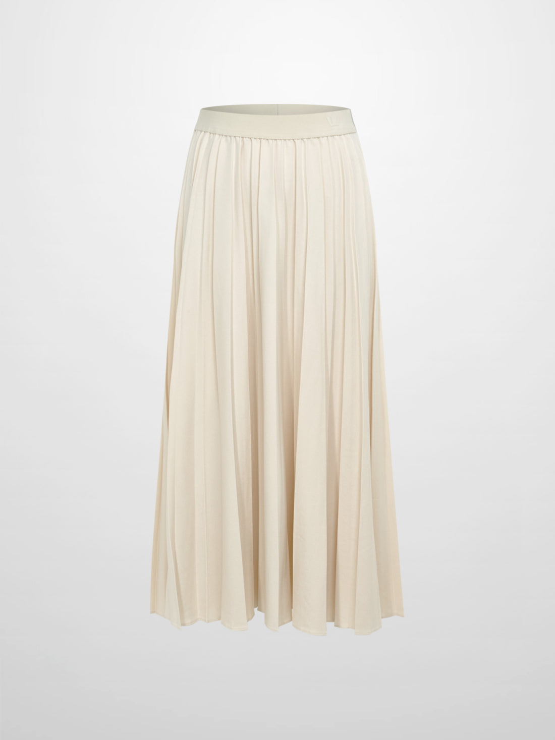 Marni Pleated Skirt 36"- Cream
