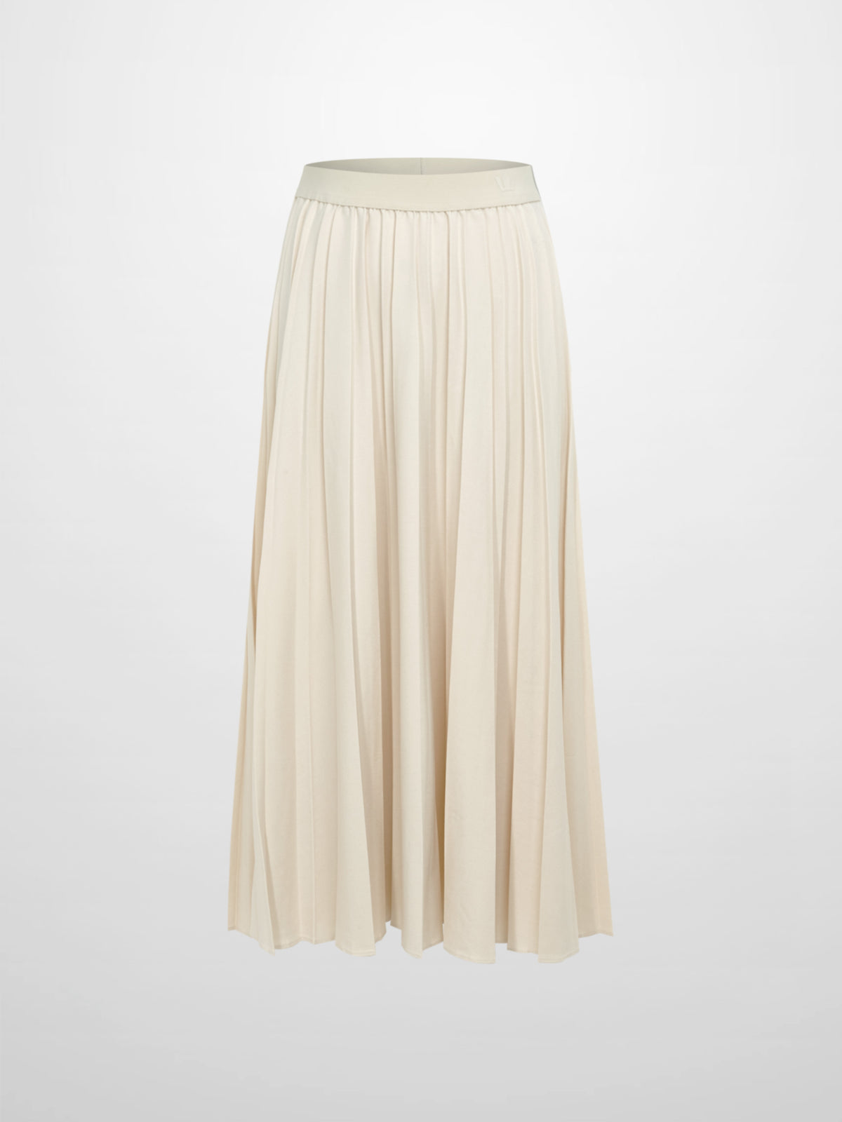 Marni Pleated Skirt 36"- Cream