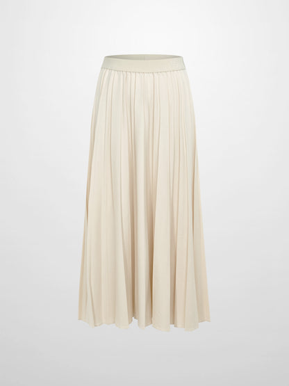 Marni Pleated Skirt 36"- Cream