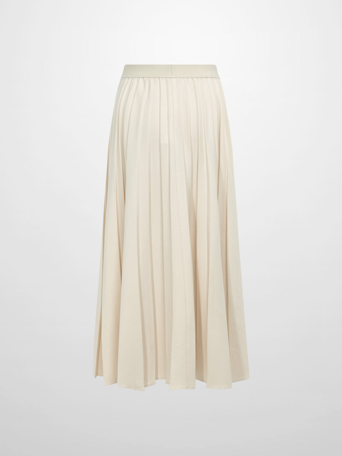 Marni Pleated Skirt 36"- Cream