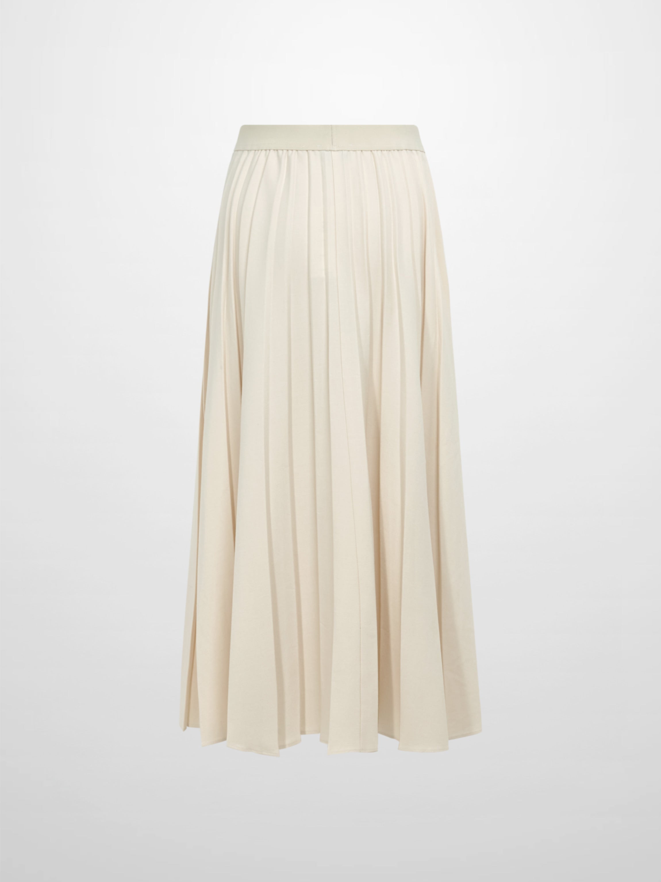 Marni Pleated Skirt 36"- Cream