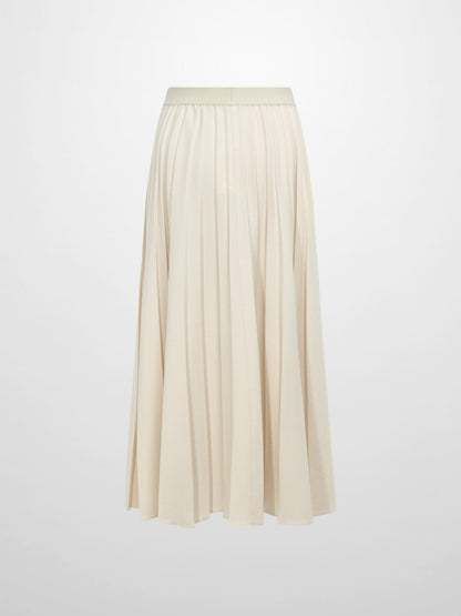 Marni Pleated Skirt 36"- Cream