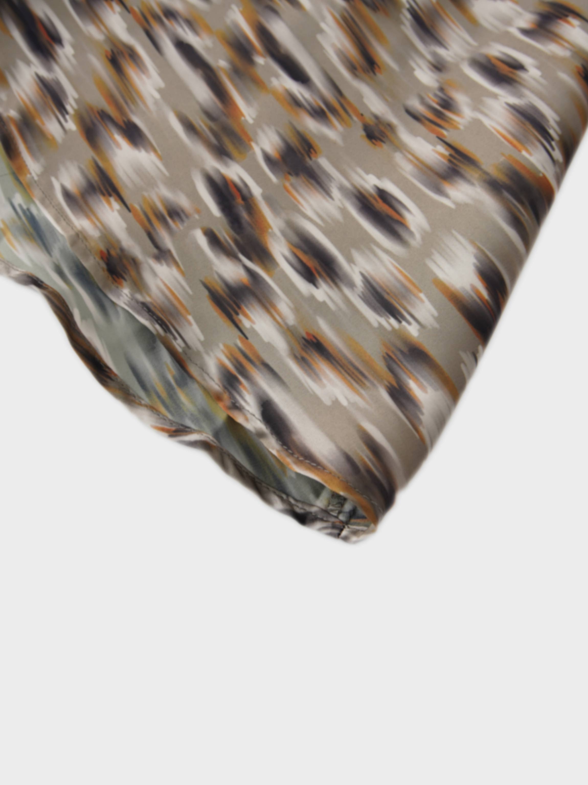 High Low Belted Dress-Animal Print