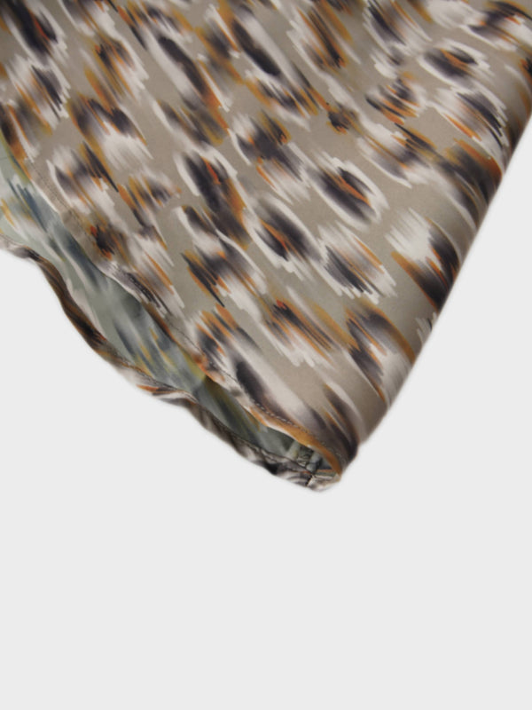 High Low Belted Dress-Animal Print