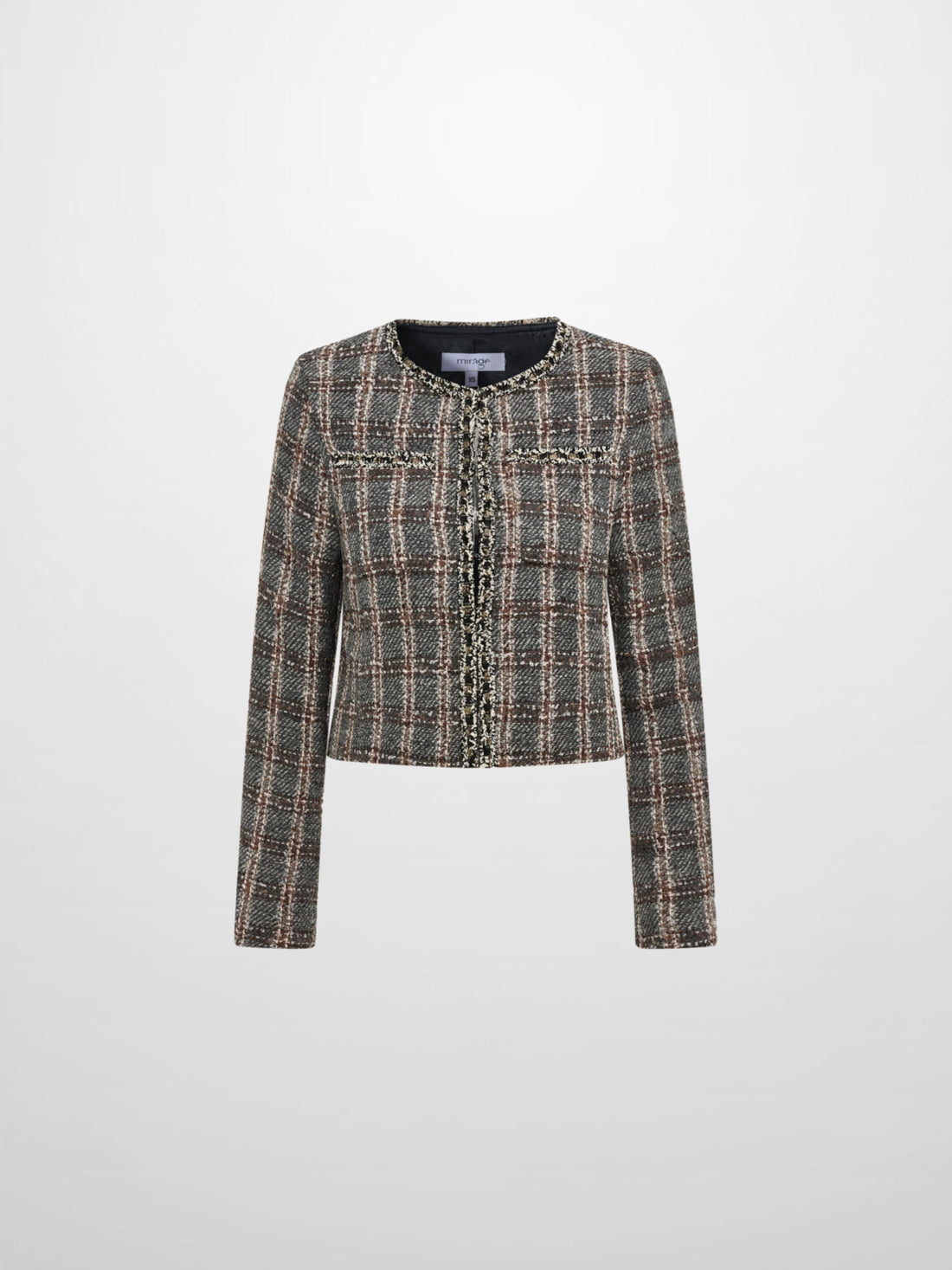 Boucle Jacket - Grey