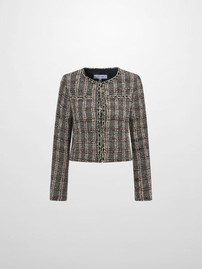 Boucle Jacket - Grey