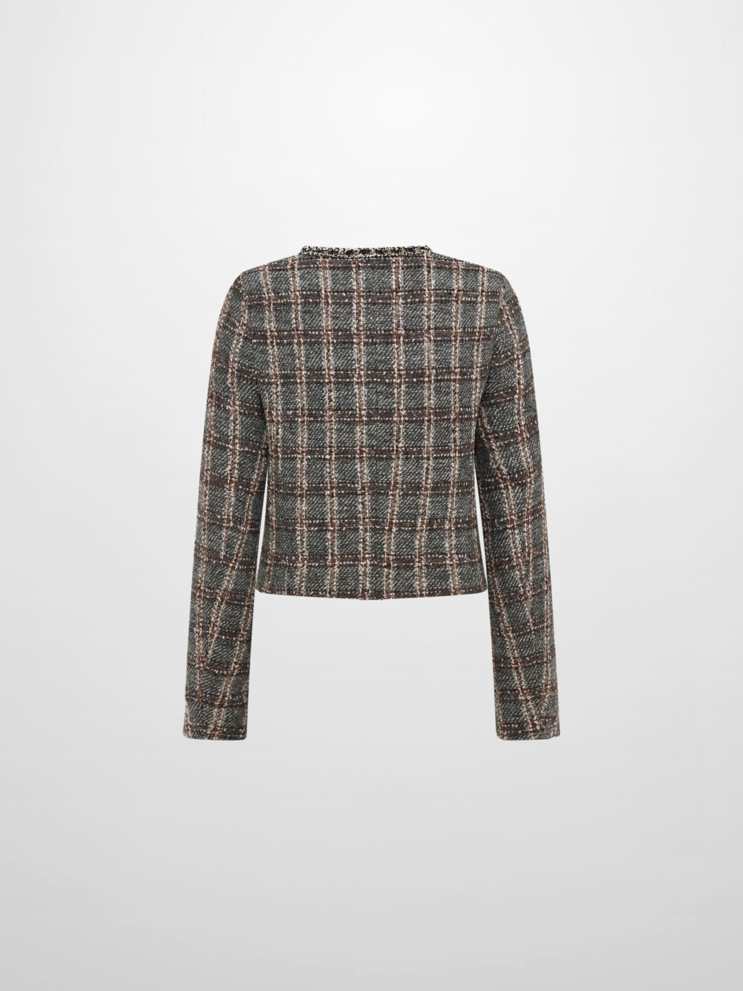 Boucle Jacket - Grey
