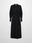 SOFTRIBBED SHIRT DRESS BLACK