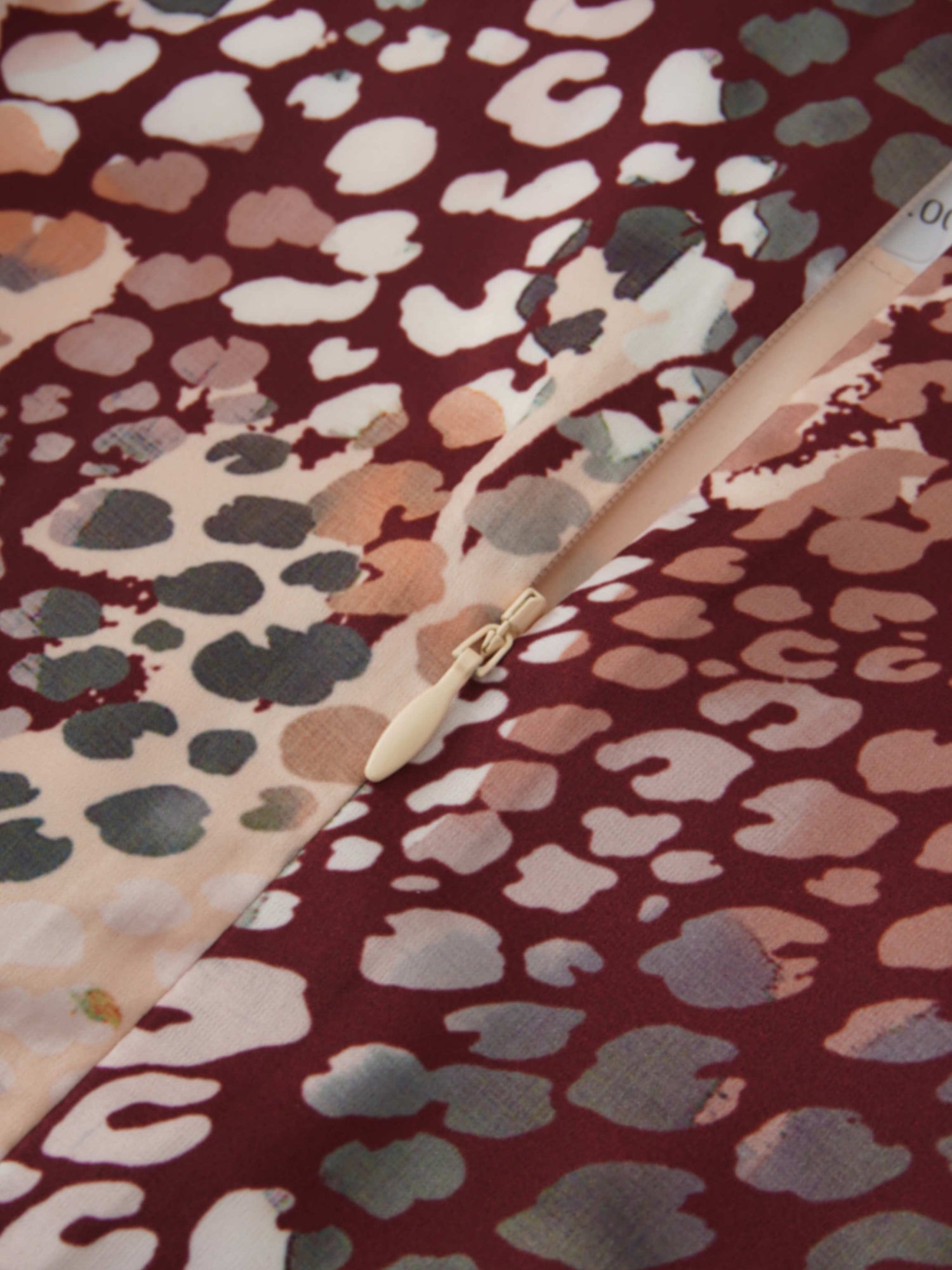 High Low Belted Dress-Animal Print