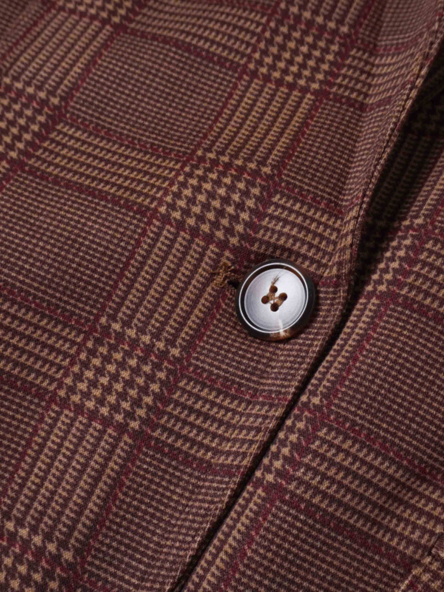 Blazer-Brown Plaid