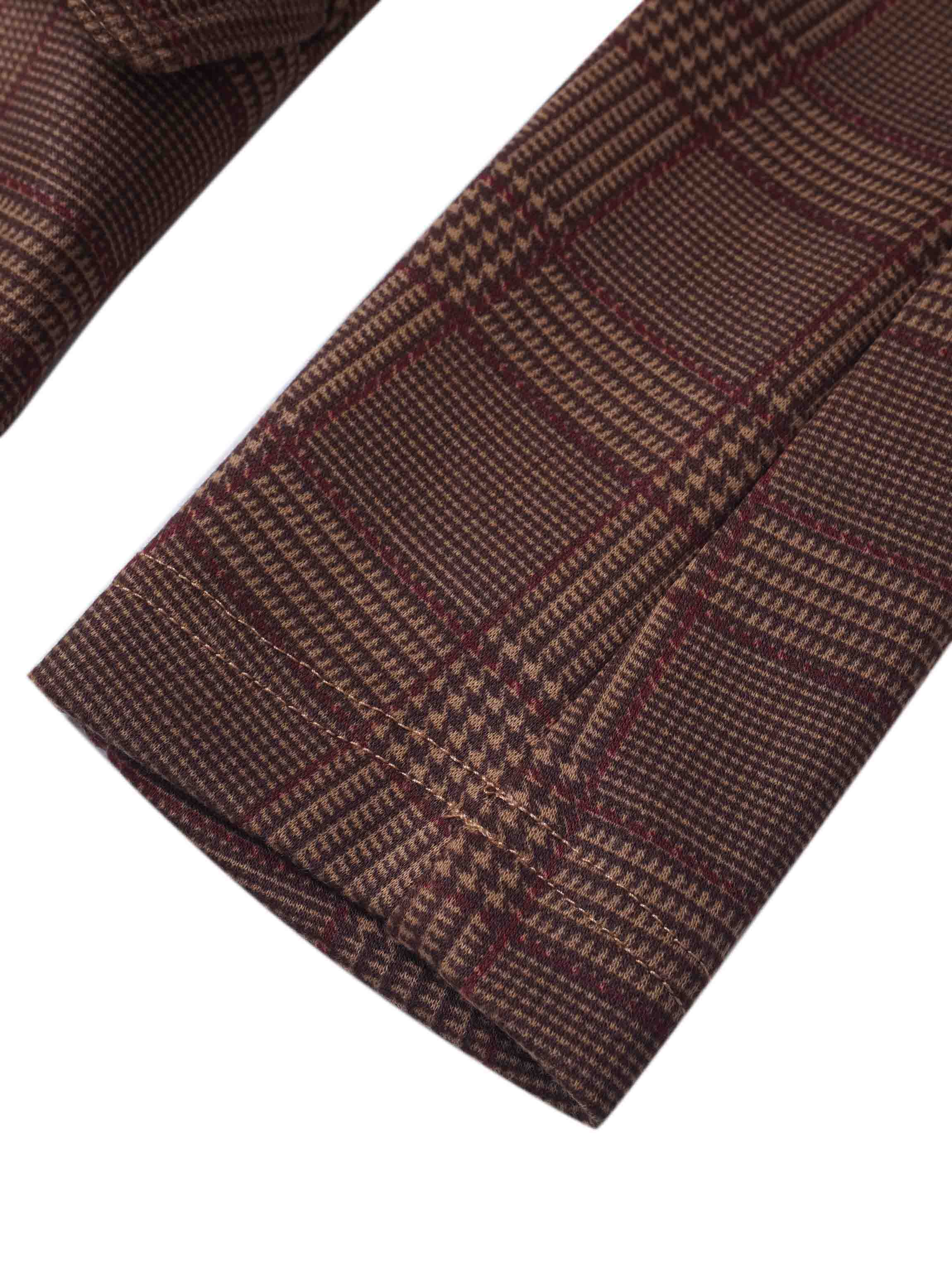 Blazer-Brown Plaid