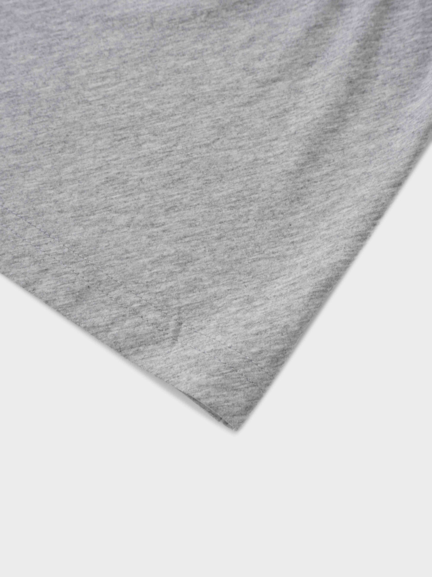 Side Tie T-Shirt-Heathered Grey