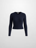 Lightweight Ribbed Cardigan 17