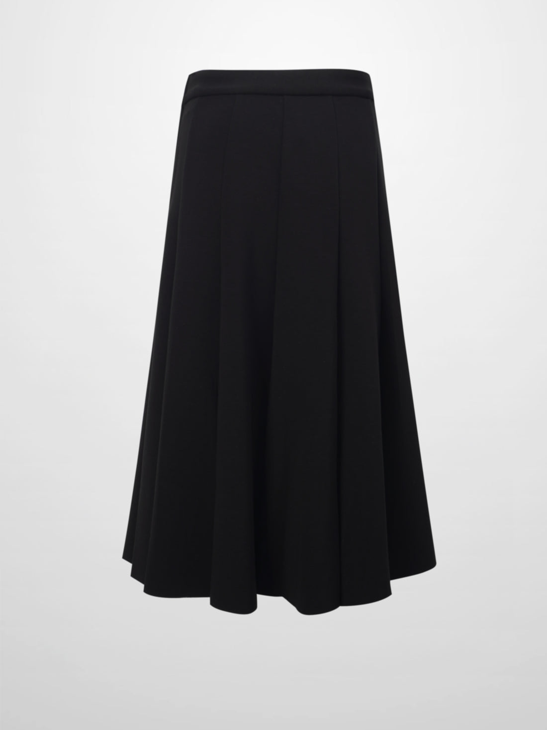 Short Flare Skirt 24&quot;-Black