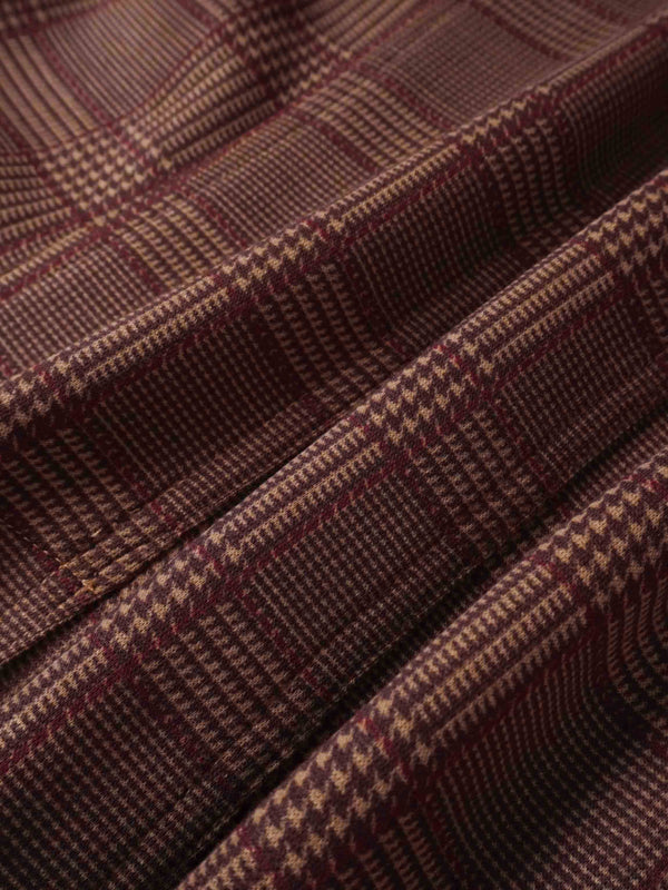 Blazer-Brown Plaid