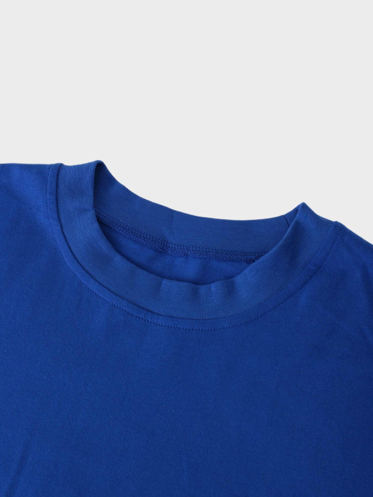 OVERSIZED TEE-COBALT BLUE