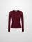 BASICCREW SWEATER BURGUNDY