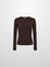 BASICCREW SWEATER CHOCOLATE BROWN