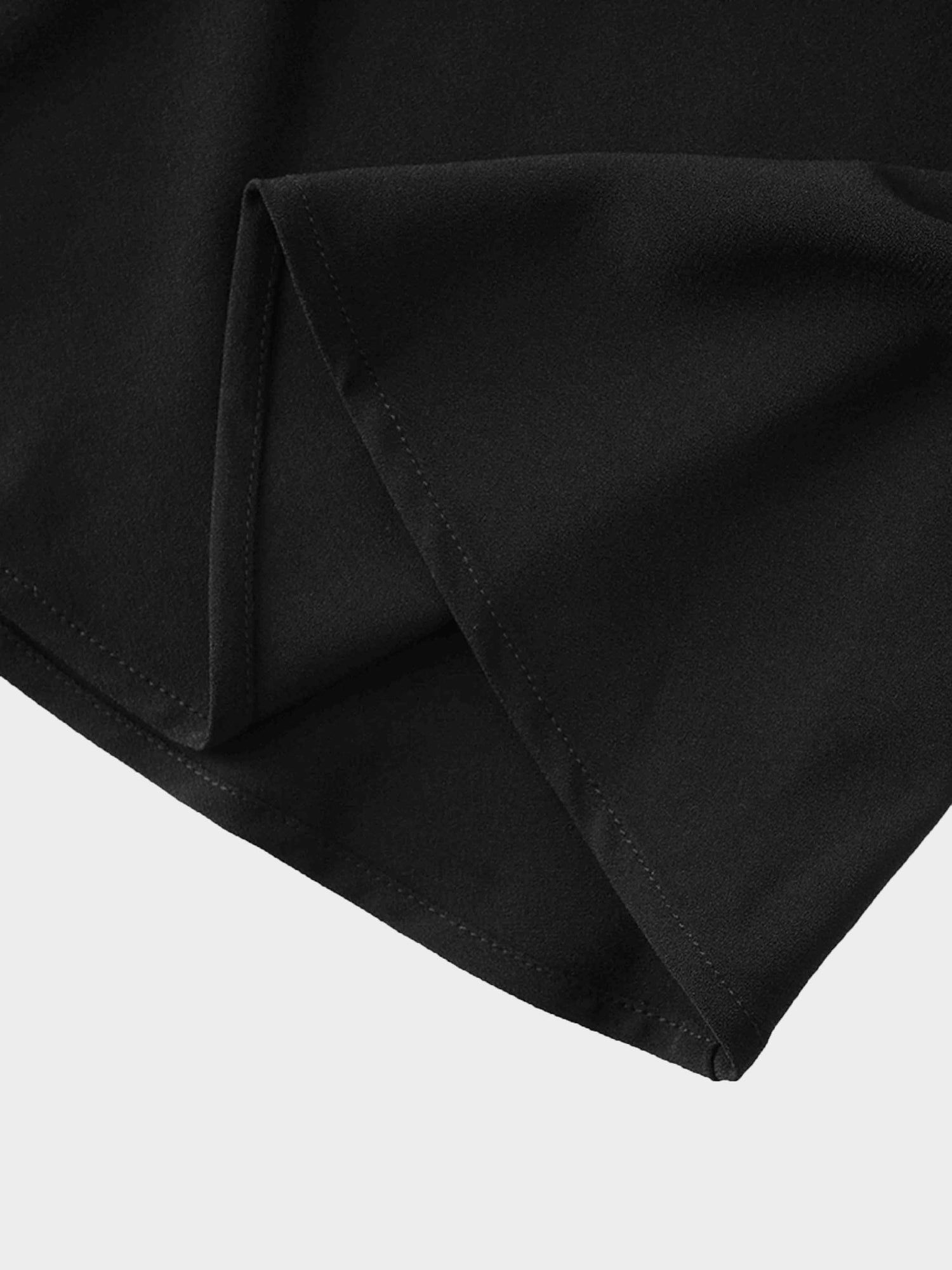 Bottom Flare Skirt-Black