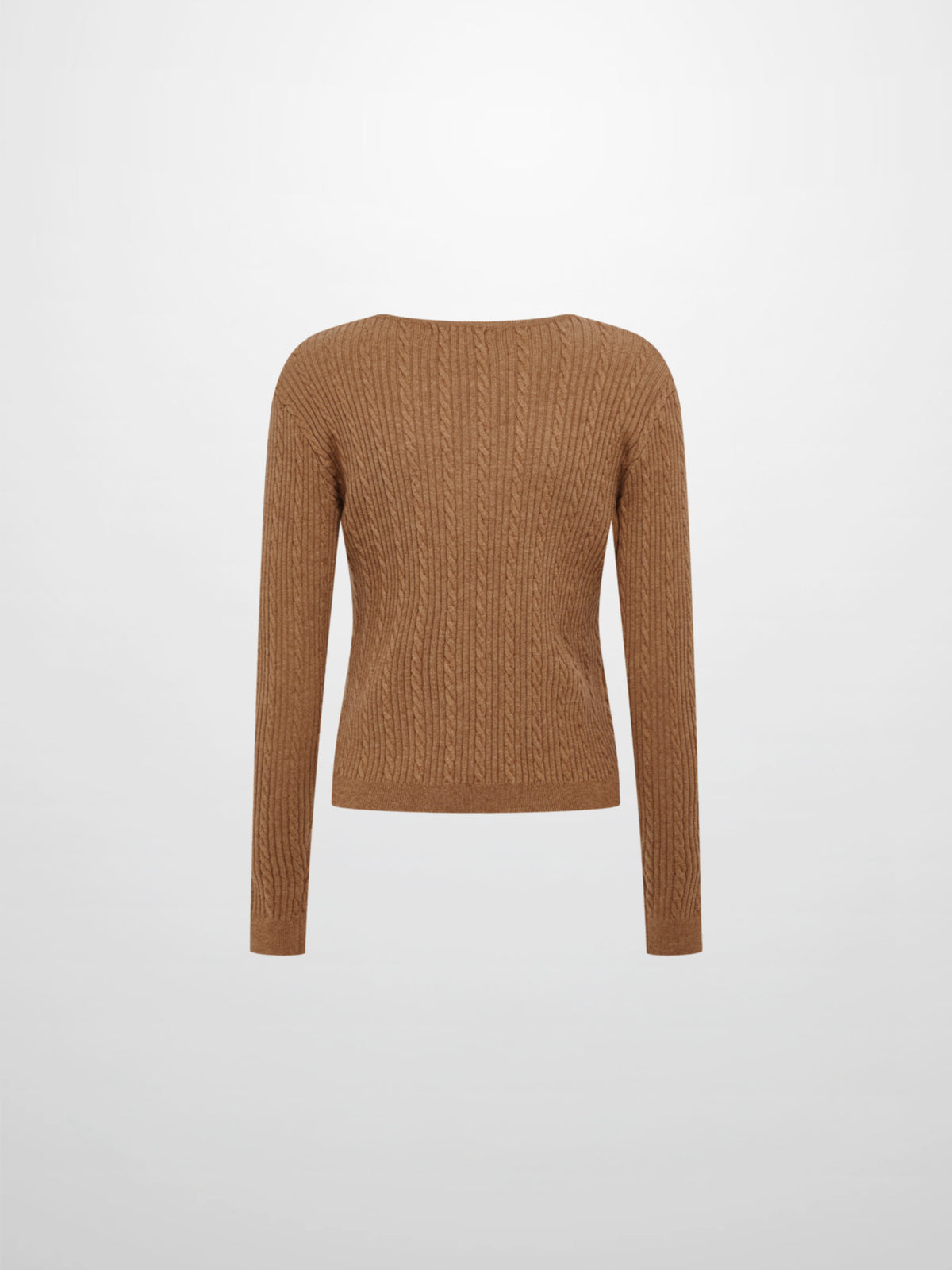 Double Breasted Cardigan - Camel