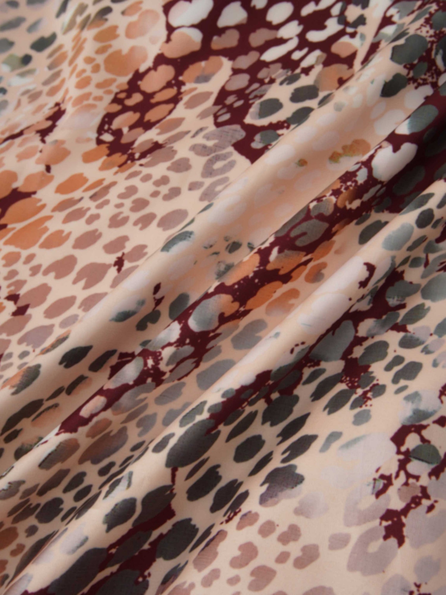 High Low Belted Dress-Animal Print