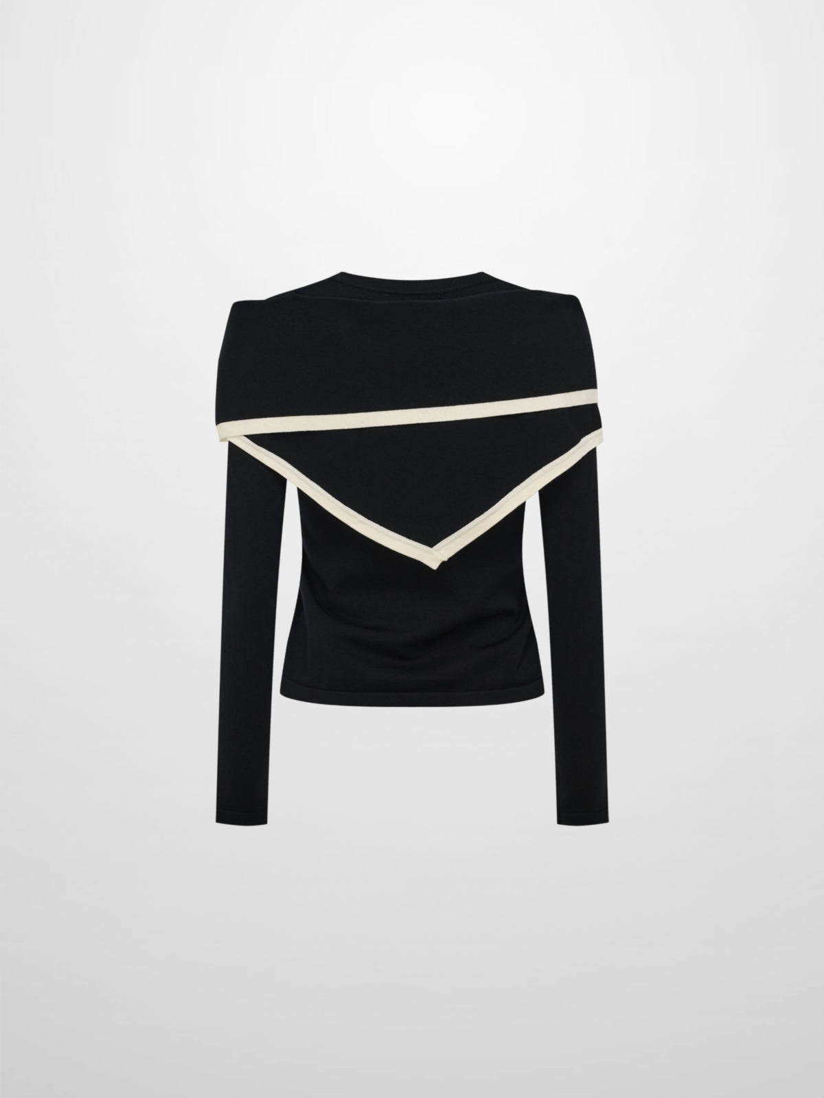 Shawl Collar Sweater - Black