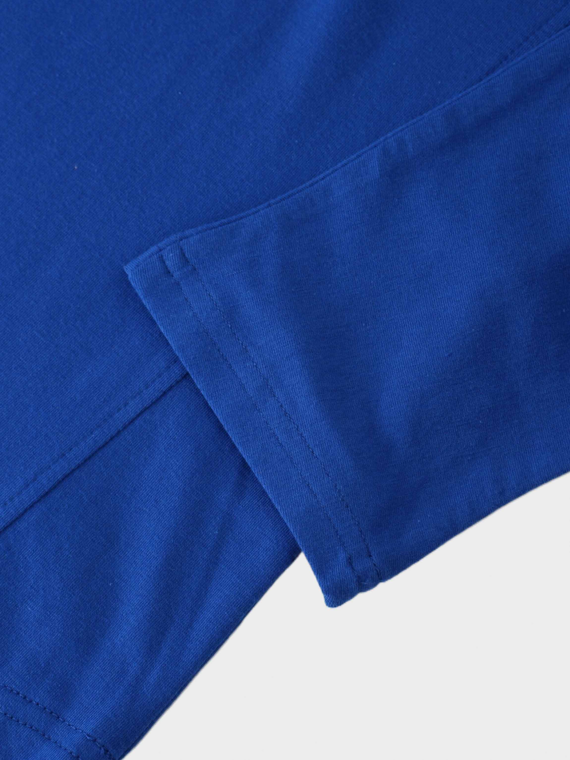 OVERSIZED TEE-COBALT BLUE