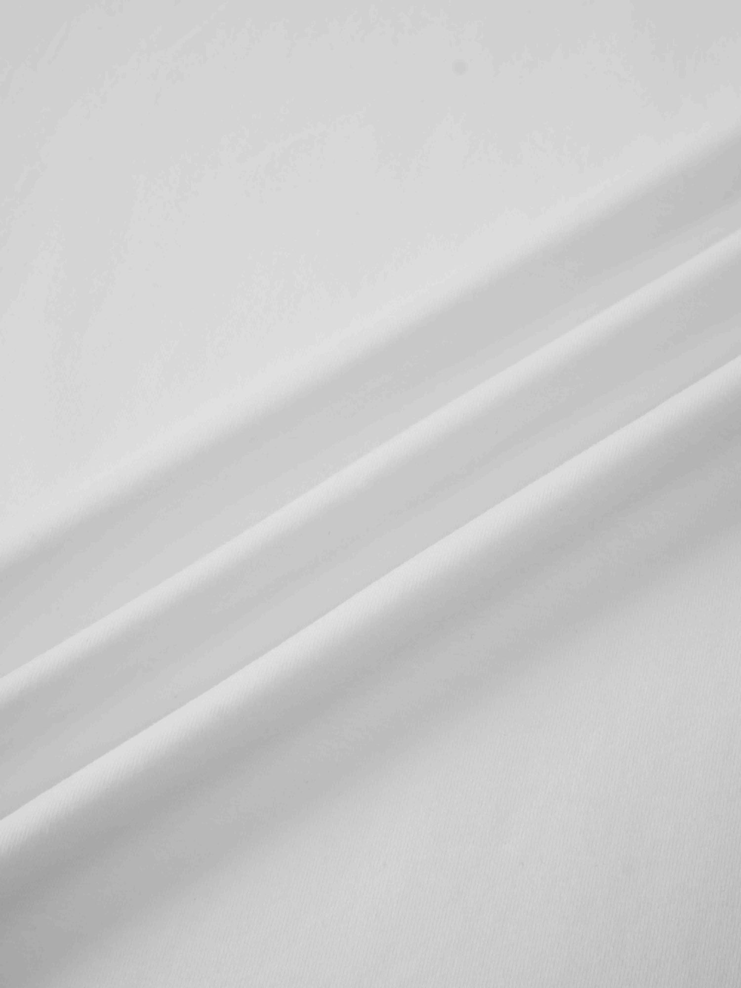 Cropped Boxy Tee-White