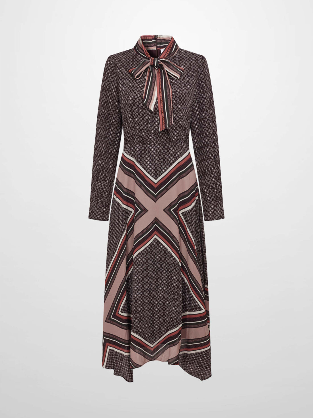 Katie Dress - Geo Boarder